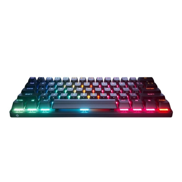 Teclado - Gaming - SteelSeries - Apex - Pro - Mini - Gen - 3 - Cableado - RGB - con - Switches - OmniPoint - 3.0 - 64913 - Negro