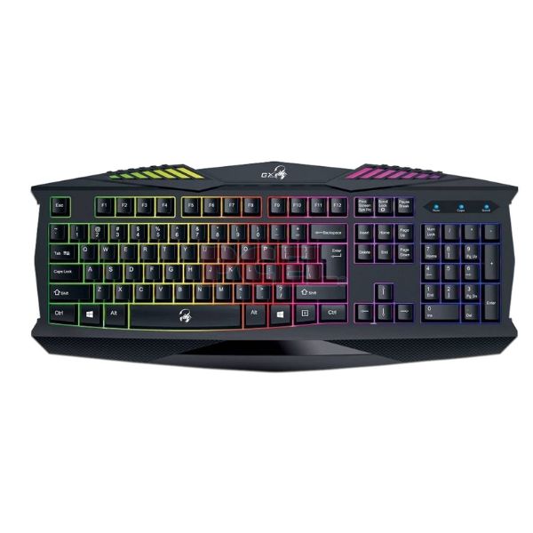 Teclado-Genius-Scorpion-K220-USB-Color-Negro-RGB-front