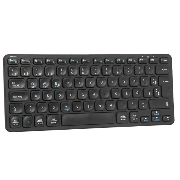 Teclado - Targus AK867ES - Bluetooth 5.1 - Multidispositivo - Español - Antimicrobial - Negro-front2