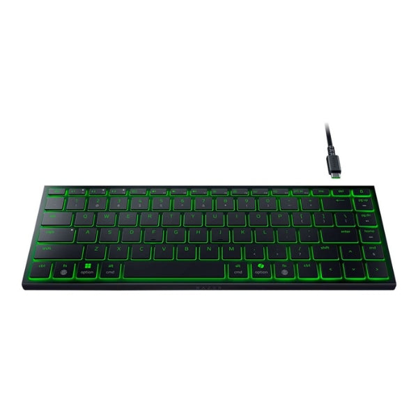 Teclado gamer Razer Joro inalámbrico ultraportátil RGB Black - RZ03-02360200-R