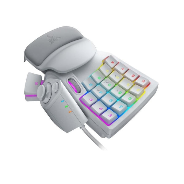 Teclado gamer Razer Tartarus Pro Analog Optical White - RZ07-03110200-R