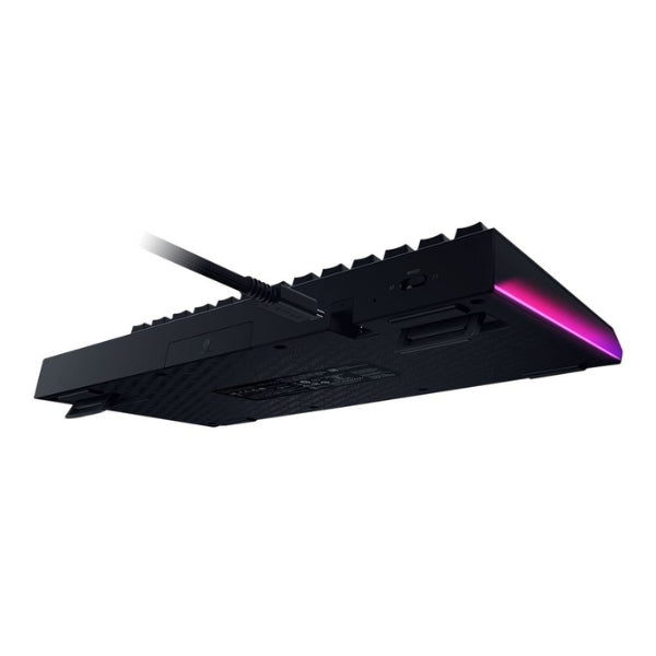 Teclado mecánico gamer Razer BlackWidow V4 Pro 75% hot-swappable inalámbrico RGB Black switches Orange Tactile - RZ03-05130200-R