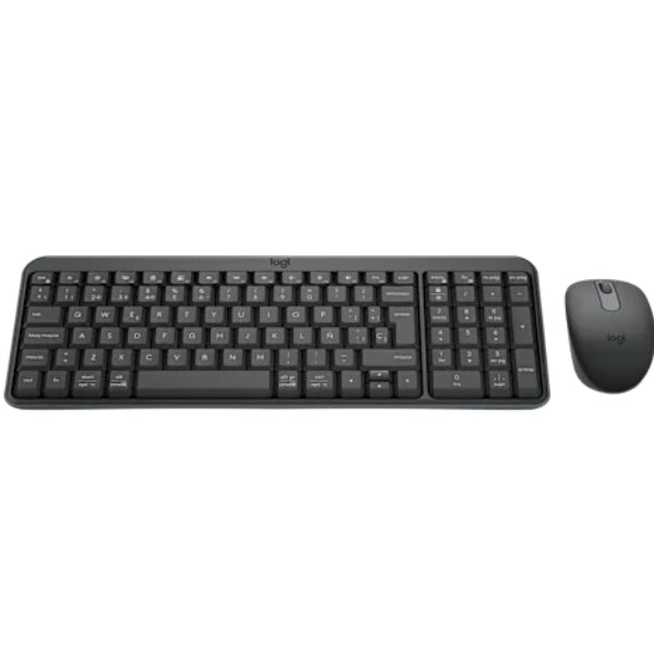 Teclado y Mouse - Logitech MK250 - Inalámbrico Bluetooth - Español - Negro - 920-013513