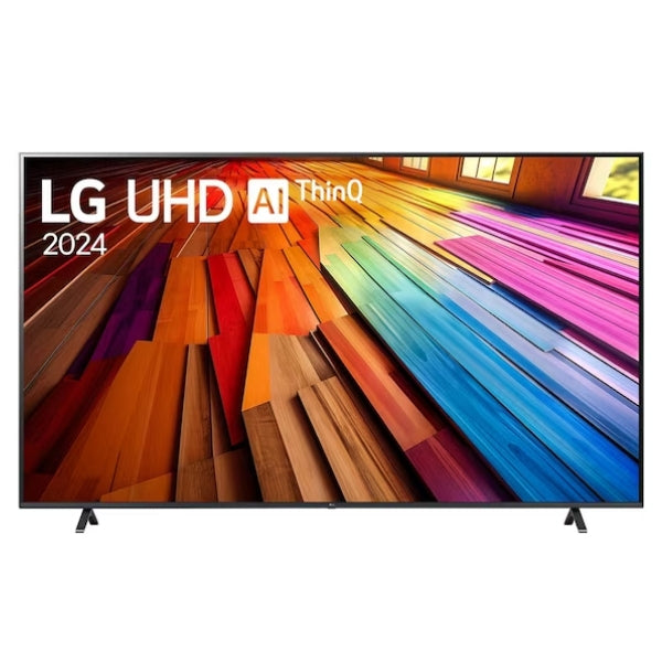 Televisor LG 86UT8050PSB - 86 UHD 4K - Smart TV - HDR10 Pro - Procesador Alpha 5 AI 4K Gen7 - webOS 24