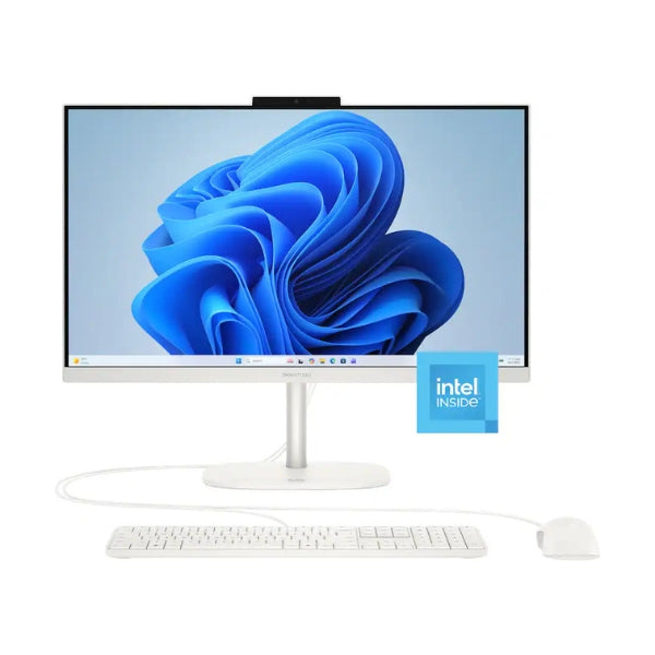 Todo-en-uno-HP-OmniStudio-23,8-Intel-Processor-N150-(3,6-GHz)-8-GB-DDR5-128-GB-UFS-Intel-Graphics-65-W-Win-11-Home-Cashmere-White