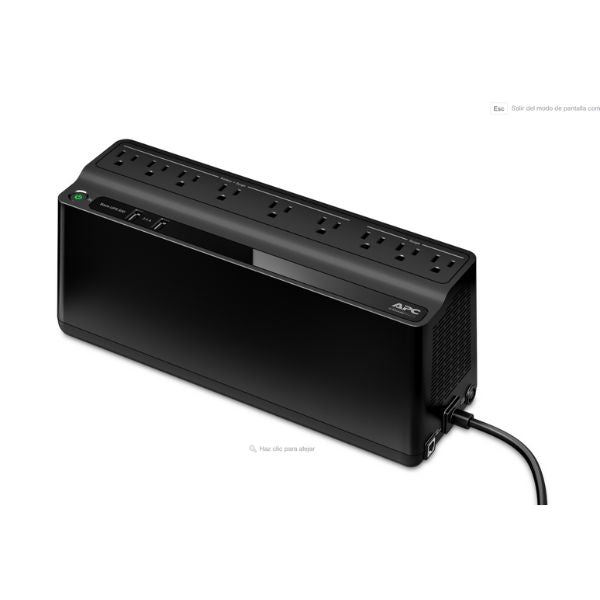 UPS-APC-BE850M2-L-850VA-450W-120V
