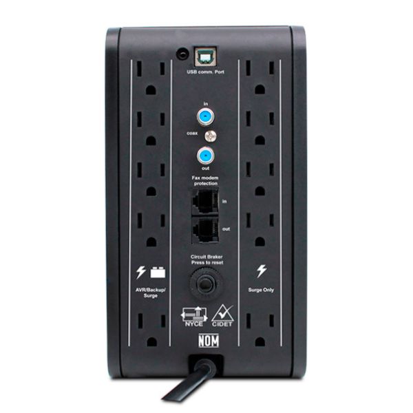 UPS-CDP-SMART-2010-2000VA-back