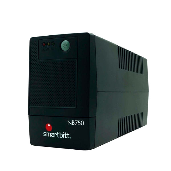 UPS - SmartBitt SMA-SBNB750DR - 750VA - 375W - AVR - 6 Salidas NEMA 5-15R - 120V - Negro-portada