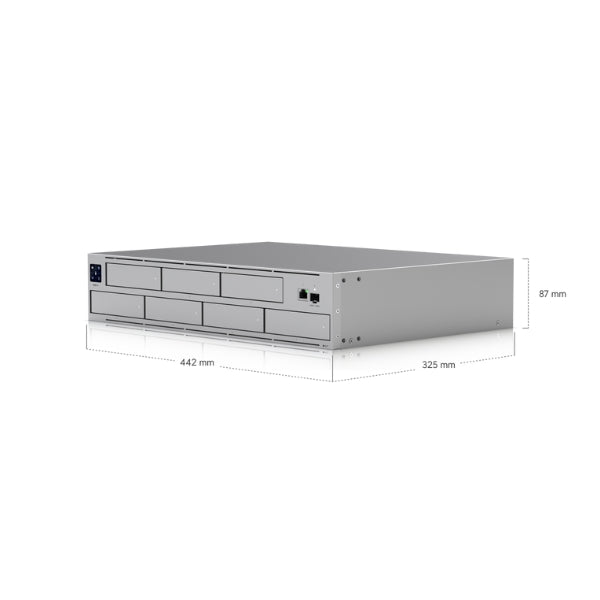 Ubiquiti-UniFi-Network-Video-Recorder-Pro-(UNVR-Pro)-7-Bay-Storage-10G-SFP+PoE-Redundancy-Rack-Mount
