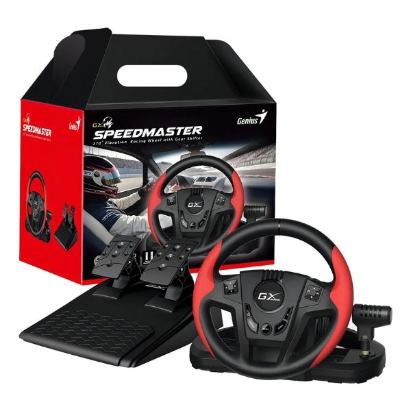 Volante Genius Speedmaster Multiplataforma USB Negro - 31620003400