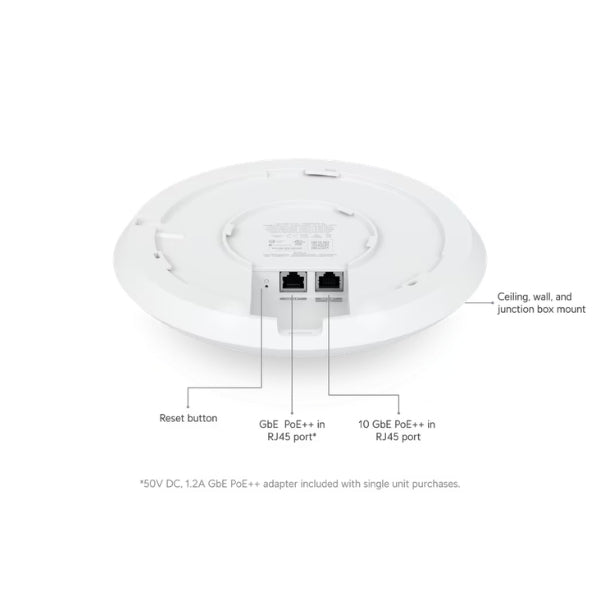 WiFi-Ubiquiti-UniFi-UAP-XG-1500-Clientes,-10-Gbps,-Access-Point-Wi-Fi-Empresarial,-1500+-dispositivos-conectados