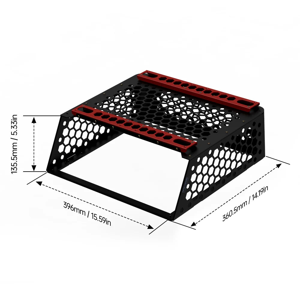 Accesorio Impresora 3D BIGTREETECH PANDA PERCH FOR AMS — vista posterior
