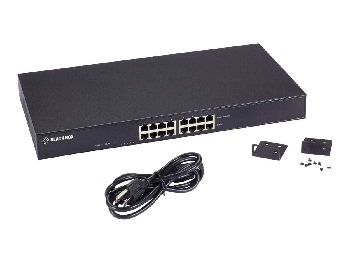 Accesorios de Redes Black Box POE+ Gigabit Ethernet Injector 8-Port - vista 4