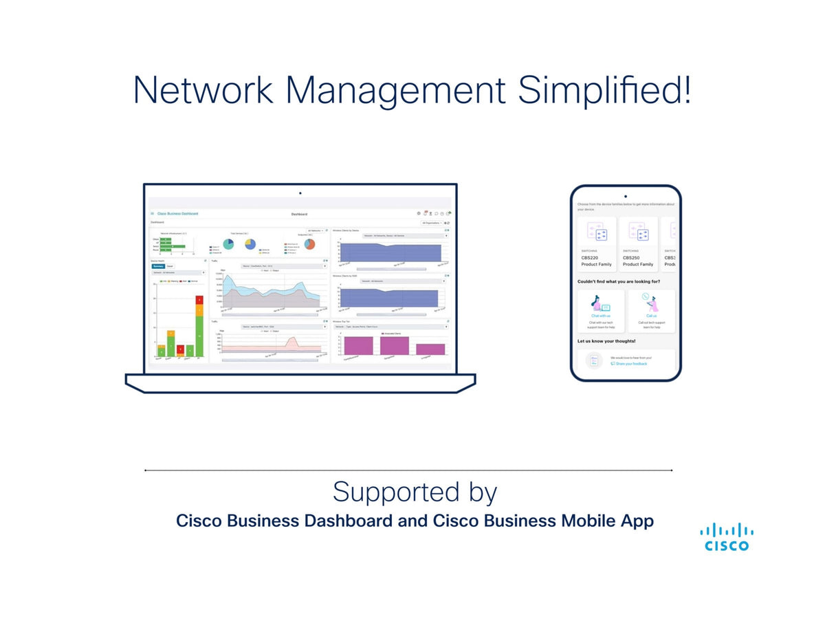 Accesorios de Redes Cisco Catalyst 1300 8-Port Gigabit Ethernet Switch - vista 4