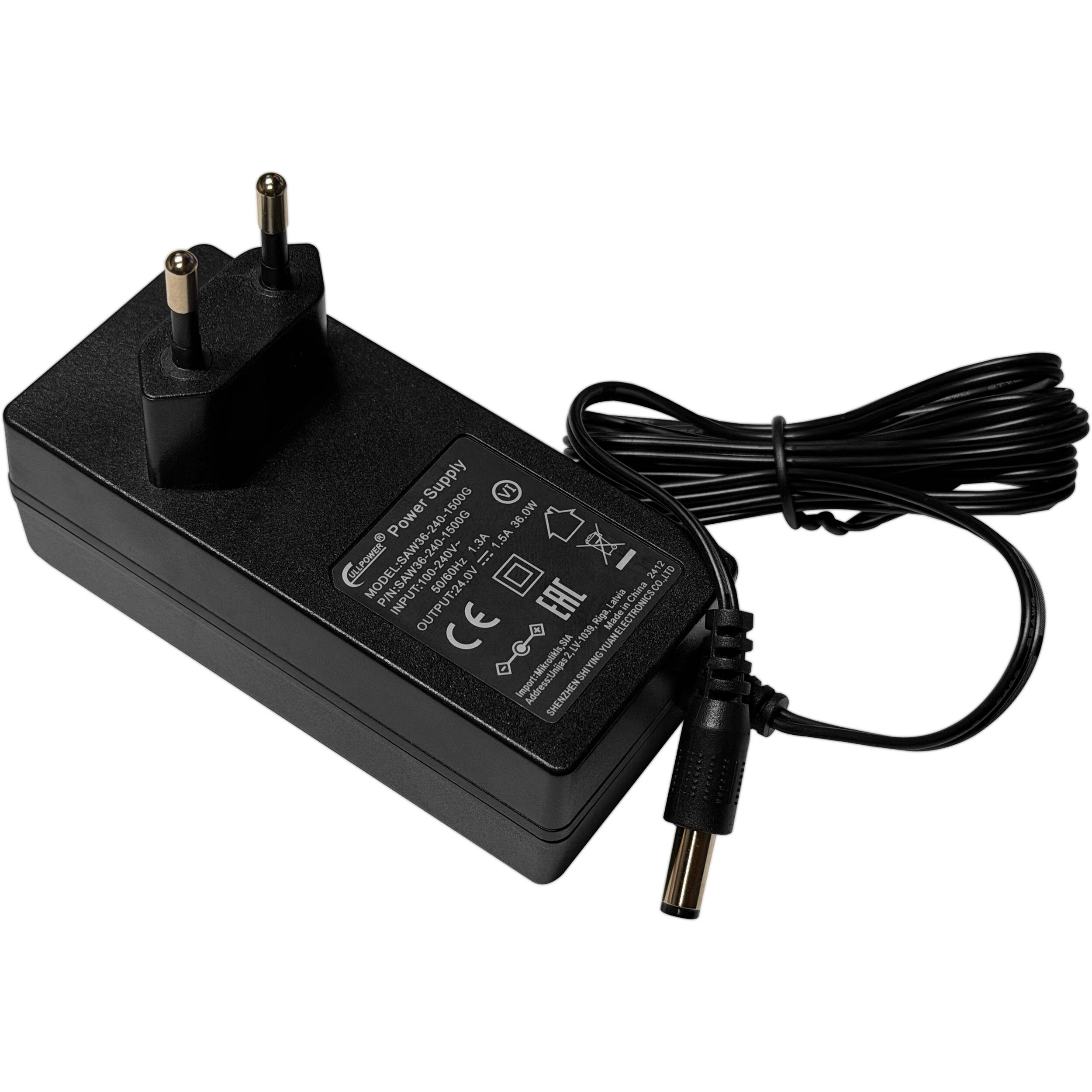Accesorios de Redes MikroTik 24V 1.5A Power Adapter - vista principal