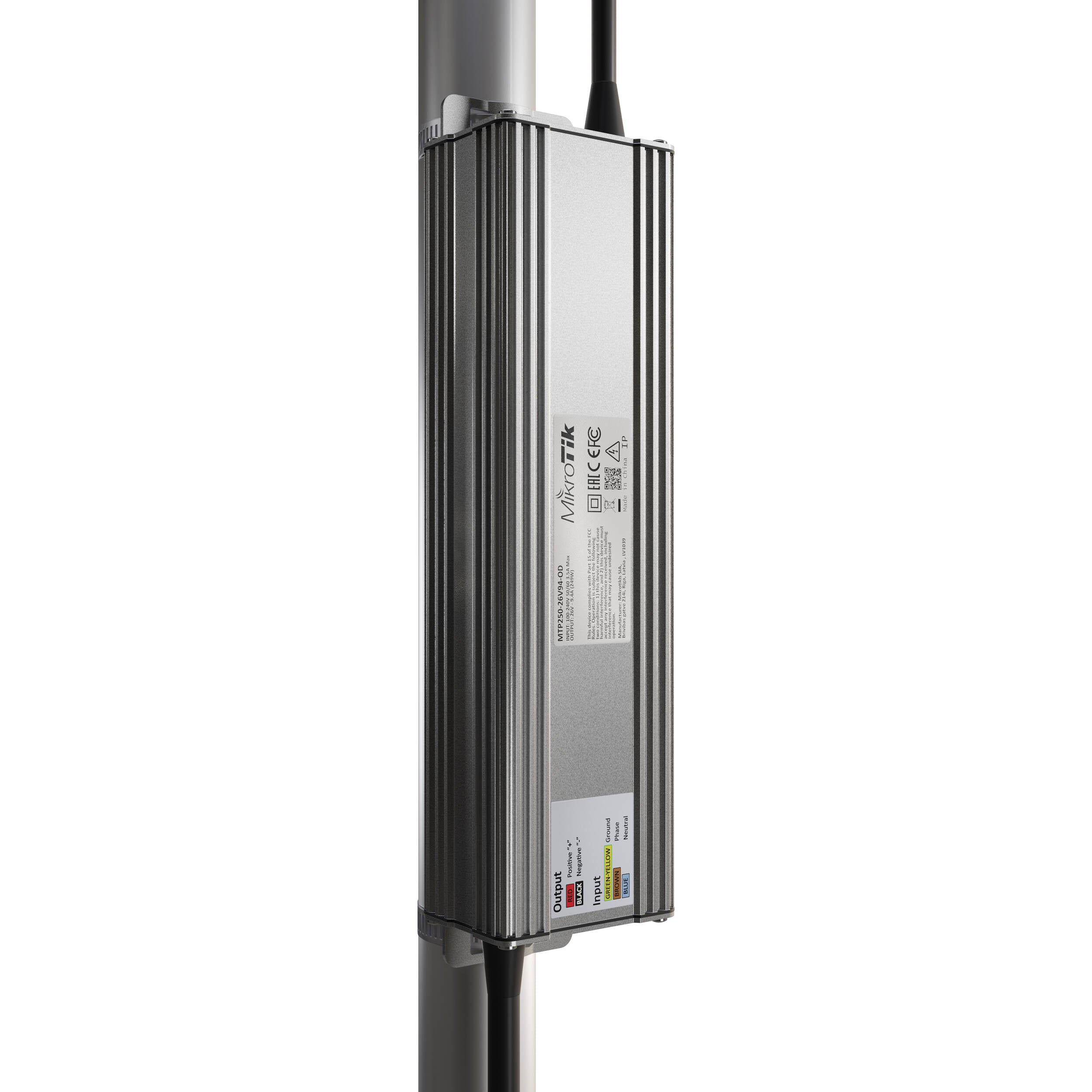 Accesorios de Redes MikroTik Outdoor AC/DC 250W Power Adapter (53V) - vista frontal