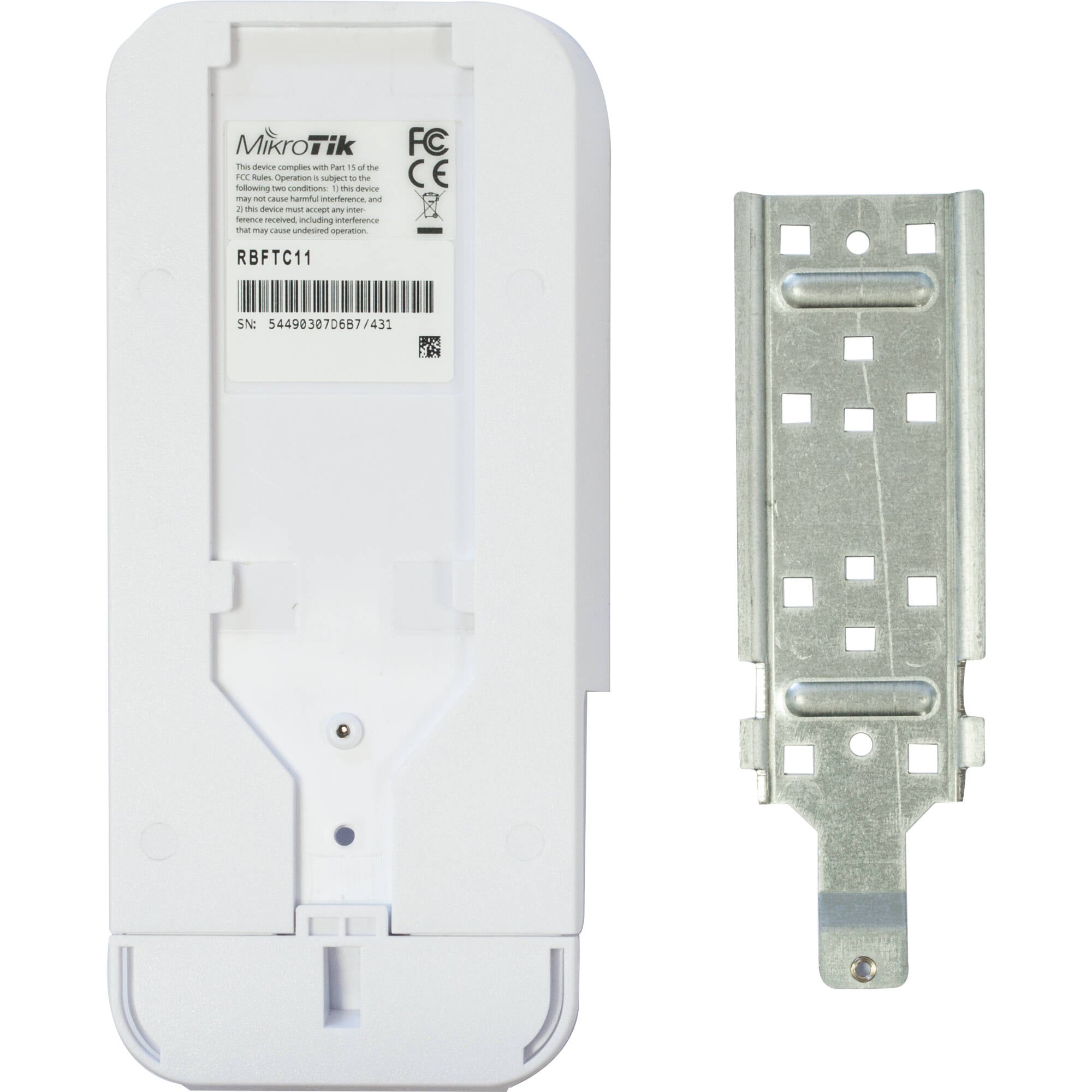 Accesorios de Redes MikroTik RBFTC11 Fiber to Copper Converter - vista lateral