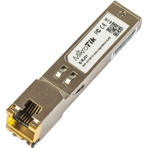 Accesorios de Redes MikroTik S-RJ01 Gigabit SFP to RJ45 Transceiver Module - vista principal