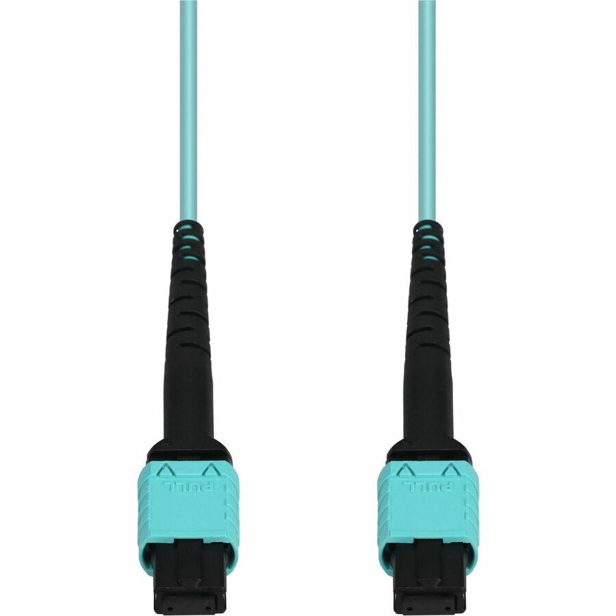 Accesorios de Redes Proline 3m MPO/UPC to MPO/UPC Aqua OM4 OFNP (Plenum-Rated) 12-Strand Type-A (Straight) Fib - vista 1