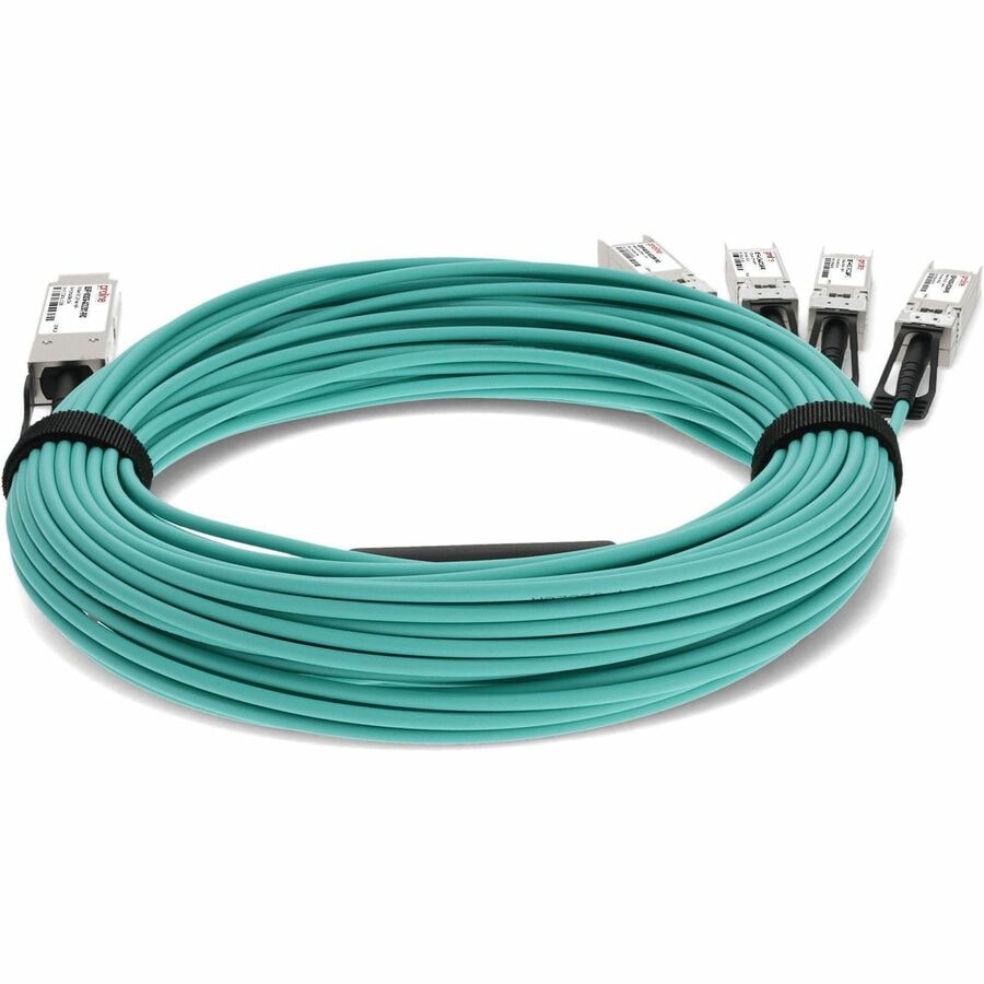 Accesorios de Redes Proline Cisco Compatible TAA Compliant 40GBase-AOC QSFP+ to 4xSFP+ Active Optical Cable (8 - vista 5