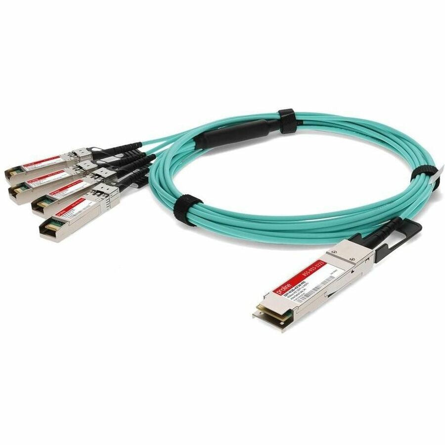 Accesorios de Redes Proline Cisco® QSFP-4X10G-AOC3M Compatible TAA Compliant 40GBase-AOC QSFP+ to 4xSFP+ Activ - vista 1