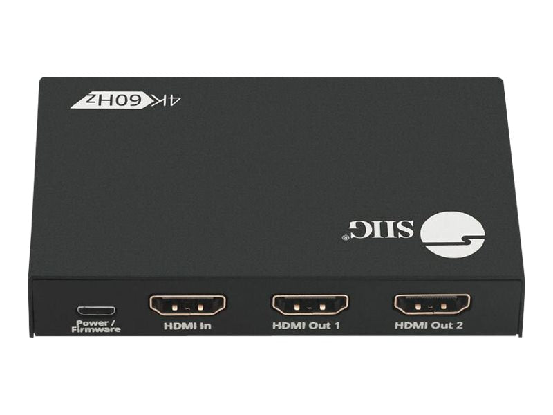 Accesorios de Redes SIIG 2 Port HDMI 4K HDR Splitter - vista 4