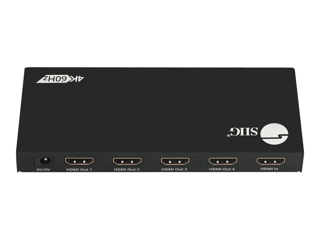 Accesorios de Redes SIIG 4 Port HDMI 2.0 HDR Splitter - vista 4