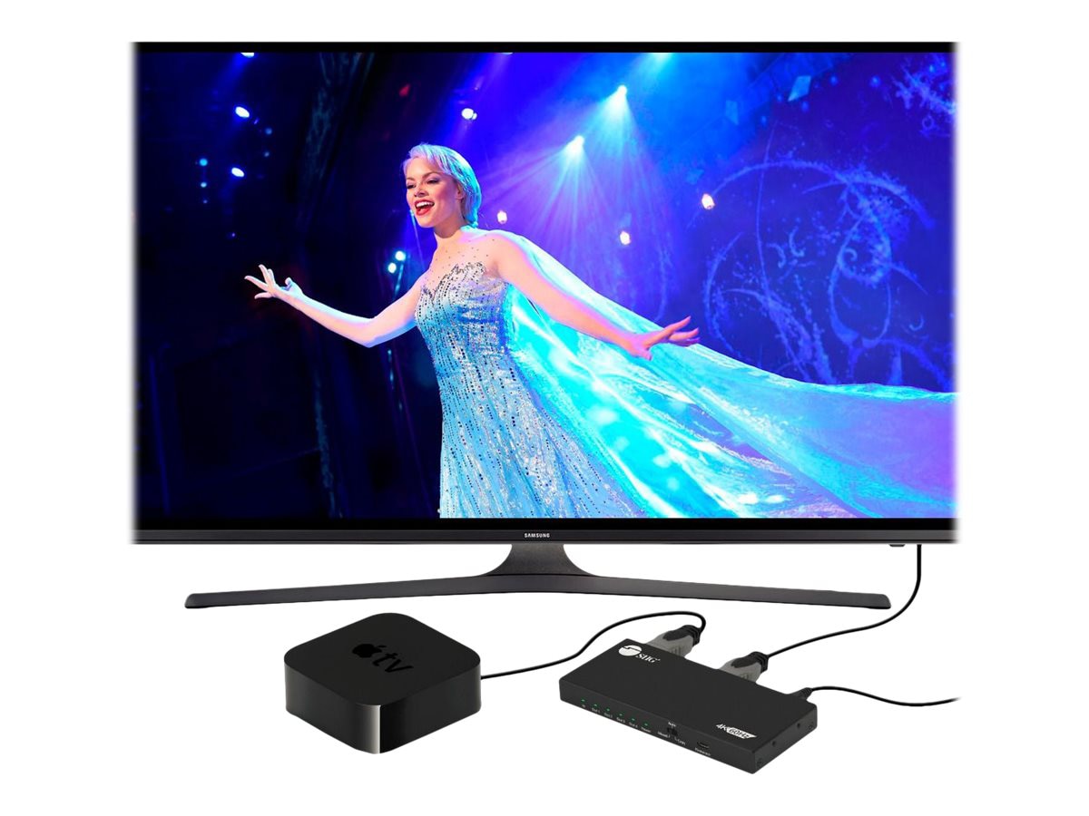 Accesorios de Redes SIIG 4 Port HDMI 2.0 HDR Splitter - vista 5