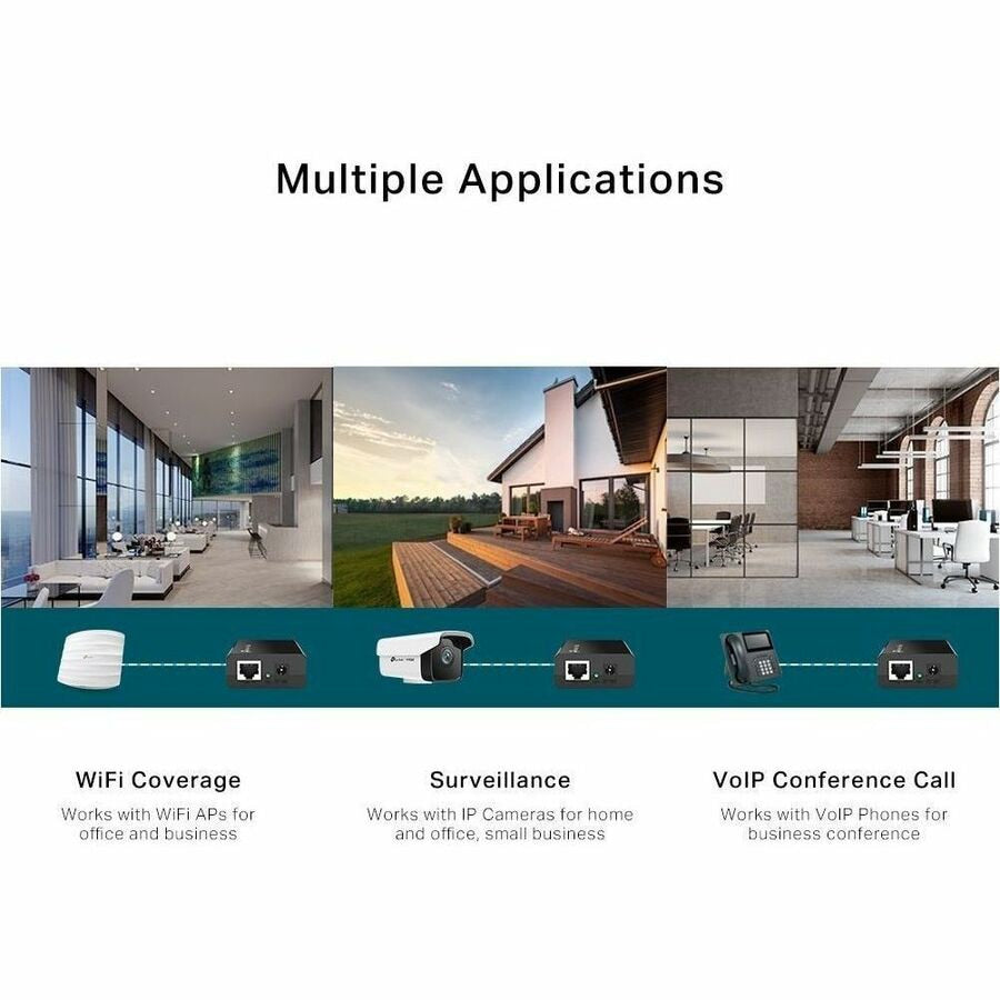 Accesorios de Redes TP-Link POE150S PoE Injector - vista 6