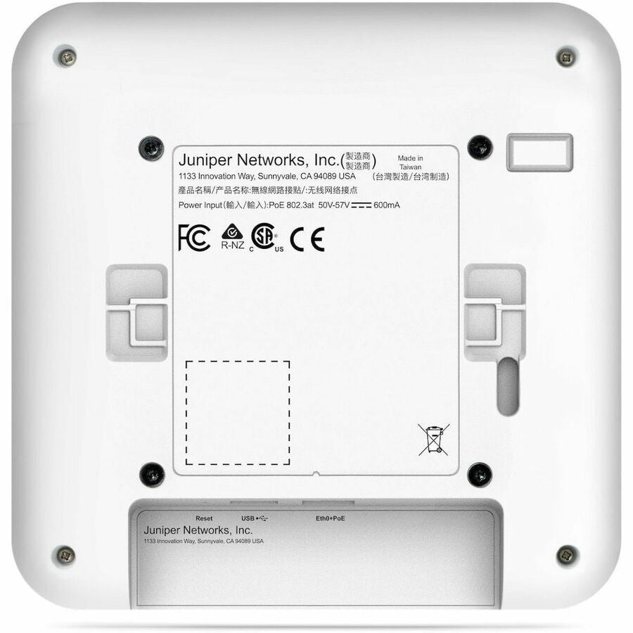 Access Point Mist AP34 Tri Band Wi-Fi 6E IEEE 802.11 a/b/g/n/ac/ax 4.08 Gbit/s Wireless Access Point - vista 2