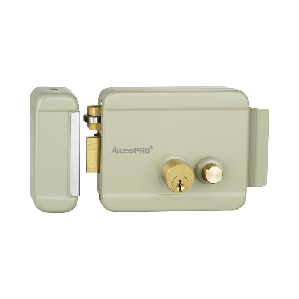Cerradura Eléctrica con Botón de Salida AccessPRO ACCESSRIMBL