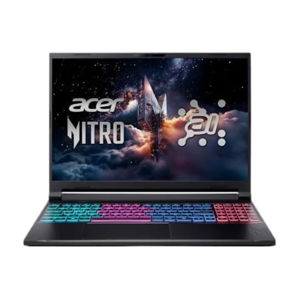 Laptop Acer Nitro V 16S - Ryzen 7 260 - 32GB DDR5-5600 - 1TB SSD PCIe 4.0 - 16" WUXGA 180Hz - NVIDIA GeForce RTX 5060 8GB GDDR7 - Windows 11 Pro - NH.U0ZAA.00