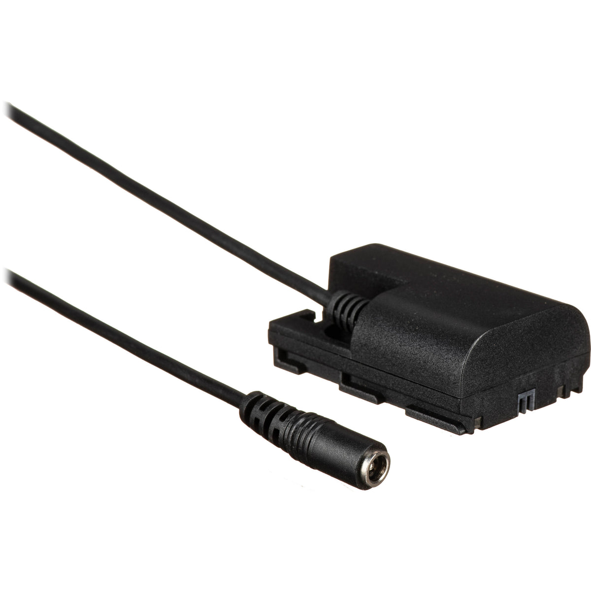 Adaptador de Corriente Bescor LPE6 ,, Coupler & Kit para Select Canon Cameras - vista lateral