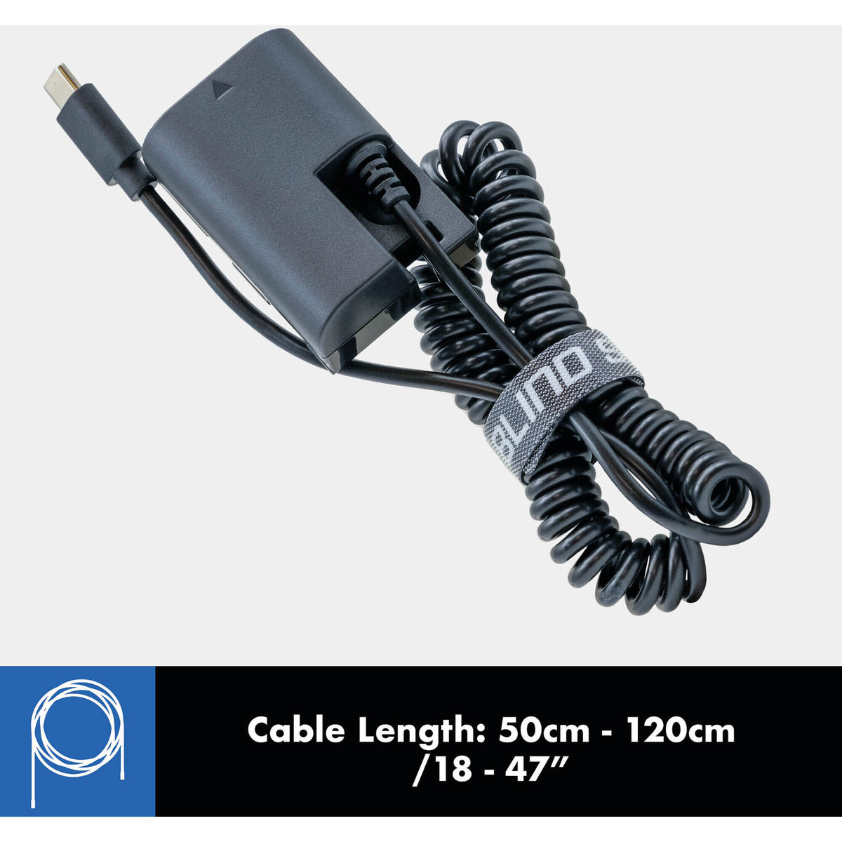 Adaptador de Corriente Blind Spot Gear USB-C to Canon LP-E6 Adapter - vista frontal