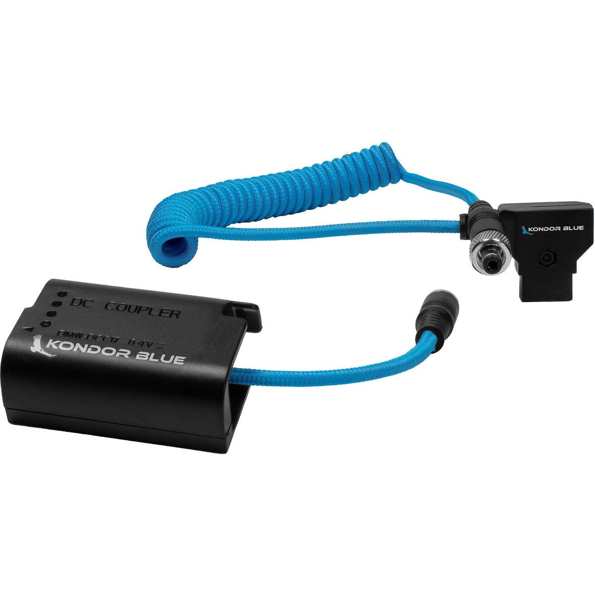 Adaptador de Corriente Kondor Blue D Tap to DMW-BLK22 Dummy Cable - vista frontal