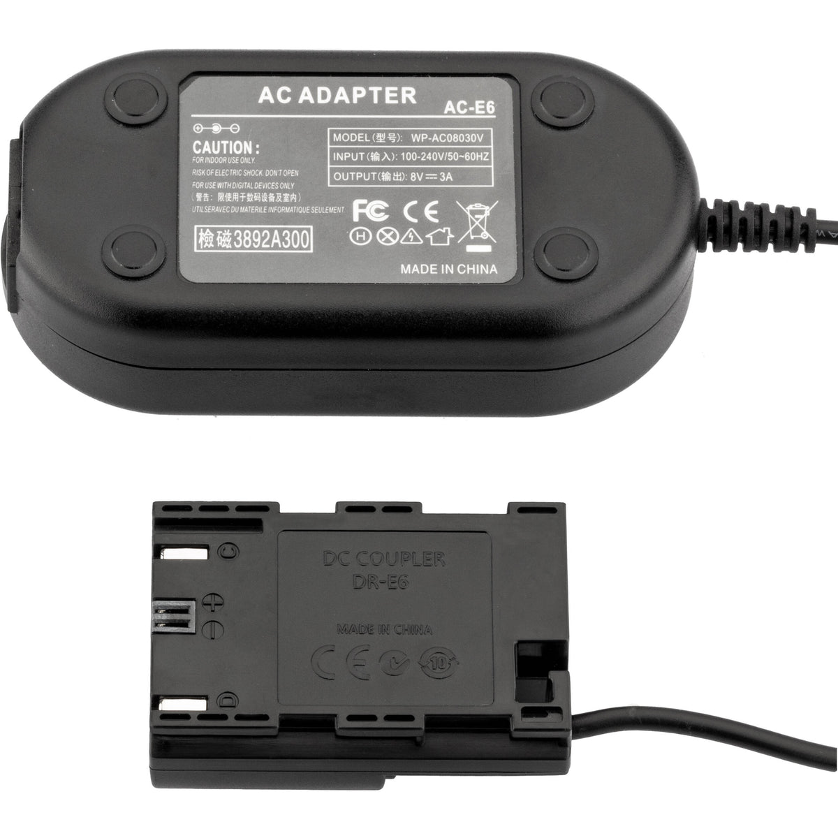 Adaptador de Corriente Watson CBA-C1 - vista trasera