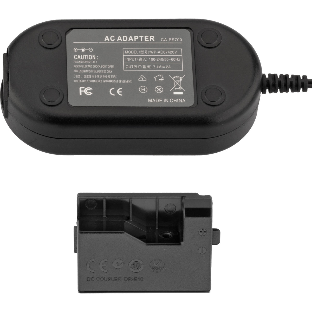 Adaptador de Corriente Watson CBA-C3 - vista trasera
