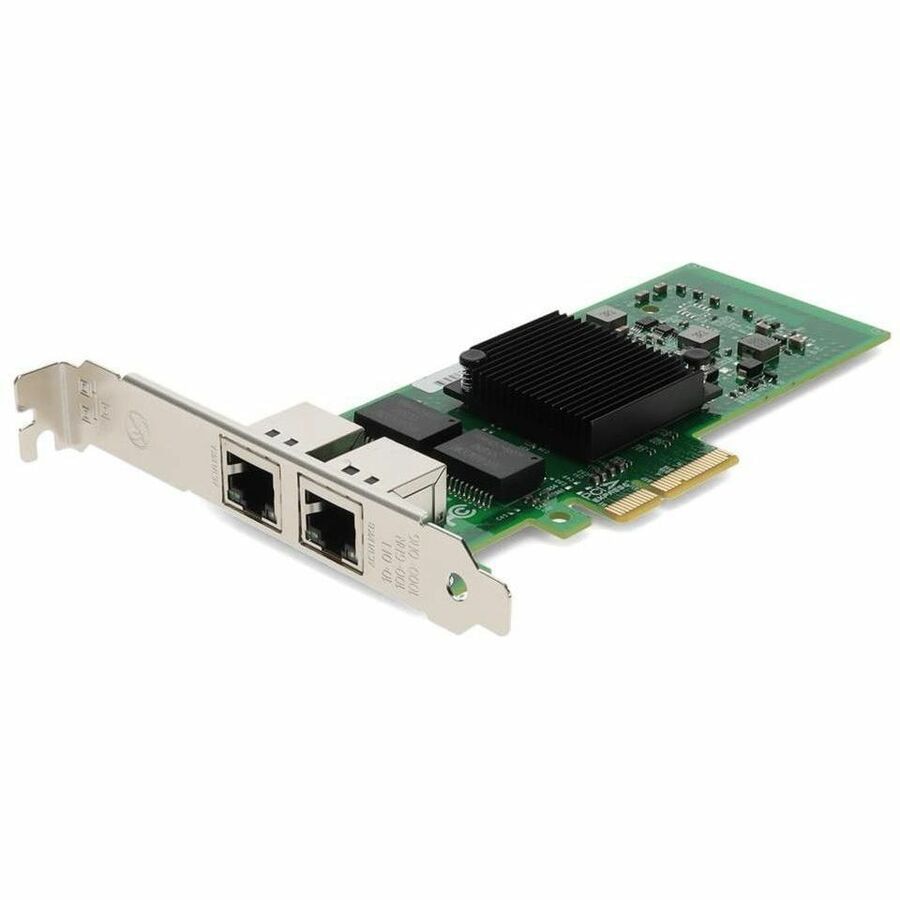 Adaptador de Red Proline Intel® I350T2 Comparable 10/100/1000Mbs Dual RJ-45 Port 100m PCIe 2.0 x4 Network Inte - vista 1