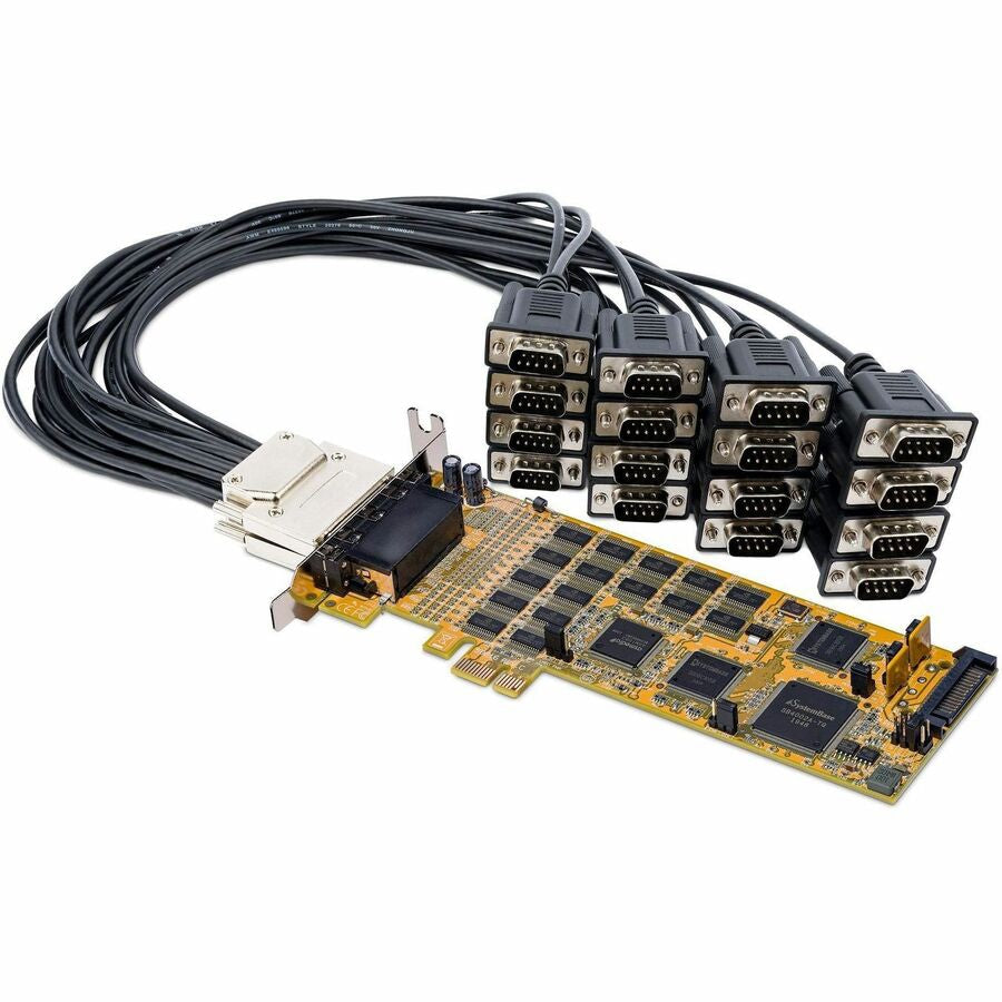 Adaptador de Red StarTech.com StarTech 16 Port PCI Express Serial Card - vista 1
