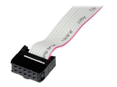 Adaptador de Red StarTech.com StarTech 9-pin Serial to 10-pin Header Slot Plate - vista 2