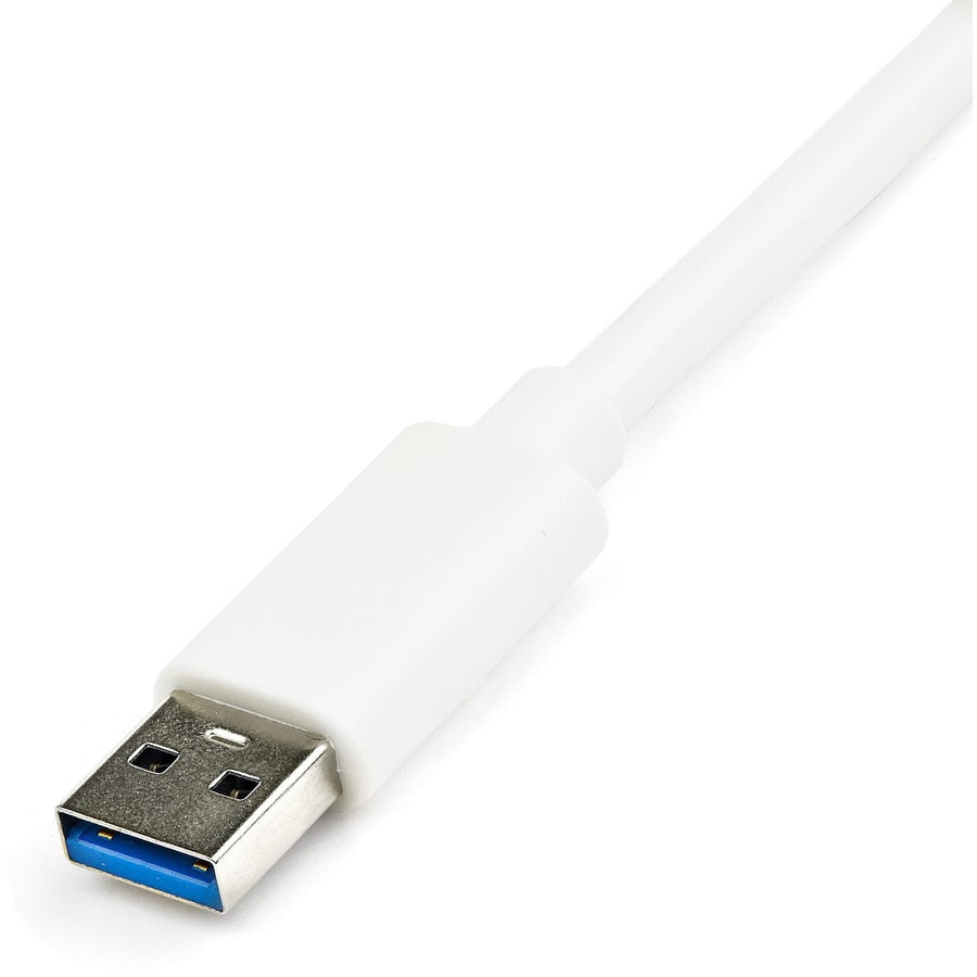 Adaptador WiFi Red StarTech.com StarTech USB 3.0 to Gigabit Ethernet NIC Network Adapter w/USB Port - vista 5