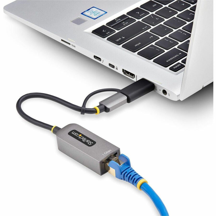 Adaptador WiFi Red StarTech.com StarTech USB-C to Ethernet Adapter - vista 7
