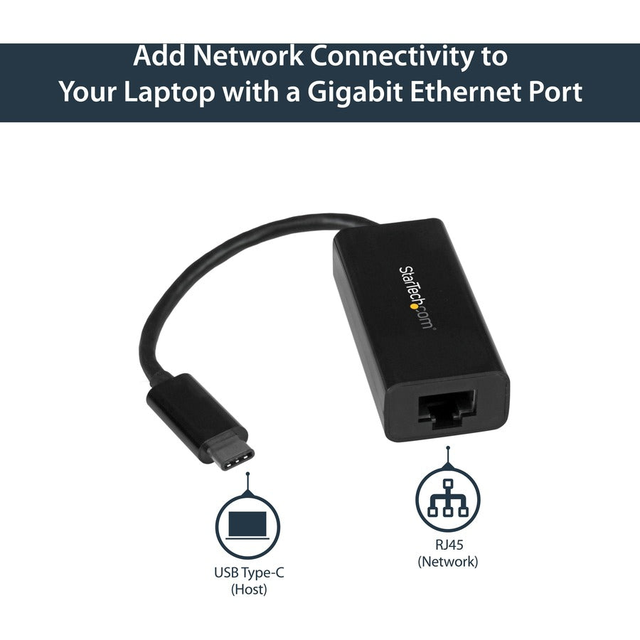 Adaptador WiFi Red StarTech.com StarTech USB C to Gigabit Ethernet Adapter - vista 5
