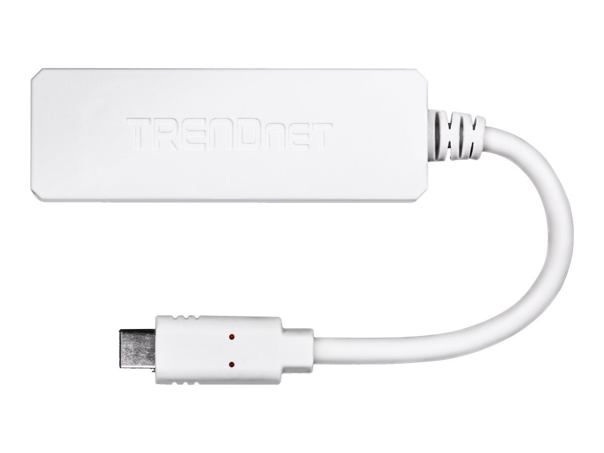Adaptador WiFi Red TRENDnet USB Type-C to Gigabit Ethernet LAN Wired Network Adapter - vista 3