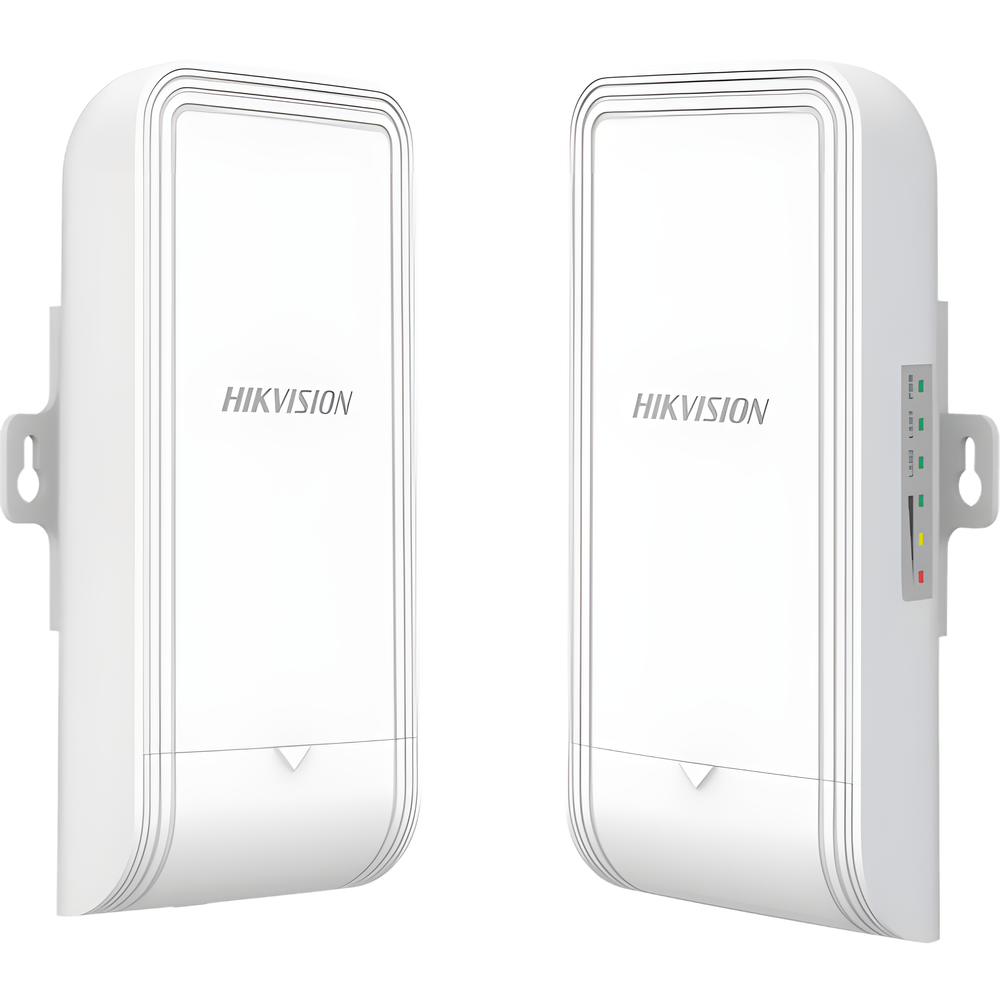 Equipo de Red Hikvision - Kit Punto de Acceso (AC) PTP y PTMP en 5 GHz - PoE - Hasta 867 Mbps - Salida PoE (alimenta una