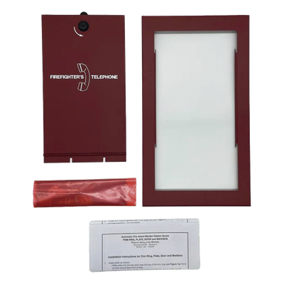 Puerta con cerradura para montaje en superficie Notifier AFAWSKS