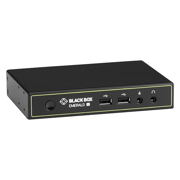 Amplificador-Grabadora Black Box Emerald Dual Head 2K DisplayPort KVM Over IP Receiver - vista 2