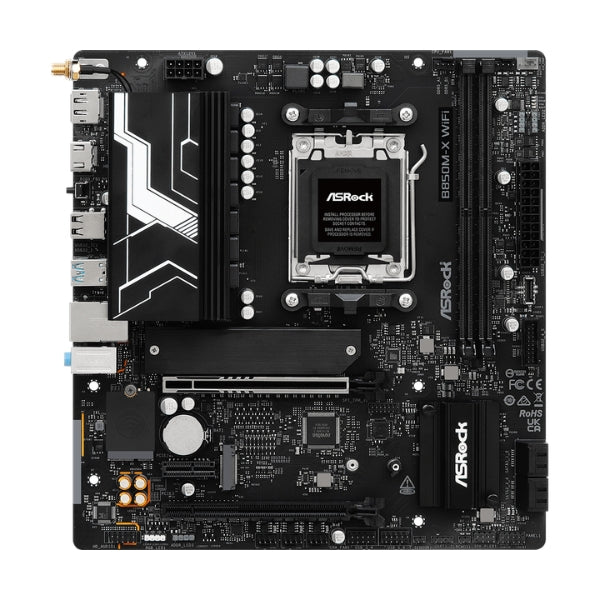 asrock-b850m-x-wifi-r2-0-tarjeta-madre-micro-atx-am5-ddr5-pcie-5-m2-wifi-6e-vista_4