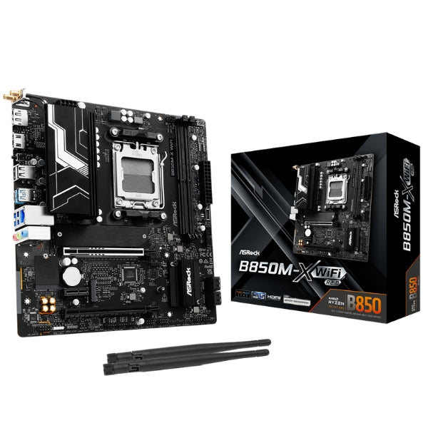 asrock-b850m-x-wifi-r2-0-tarjeta-madre-micro-atx-am5-ddr5-pcie-5-m2-wifi-6e-vista_5