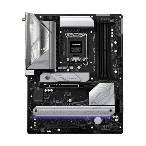 asrock-b860-livemixer-wifi-tarjeta-madre-atx-lga1851-ddr5-pcie-5-thunderbolt-4-wifi-6e-vista_4